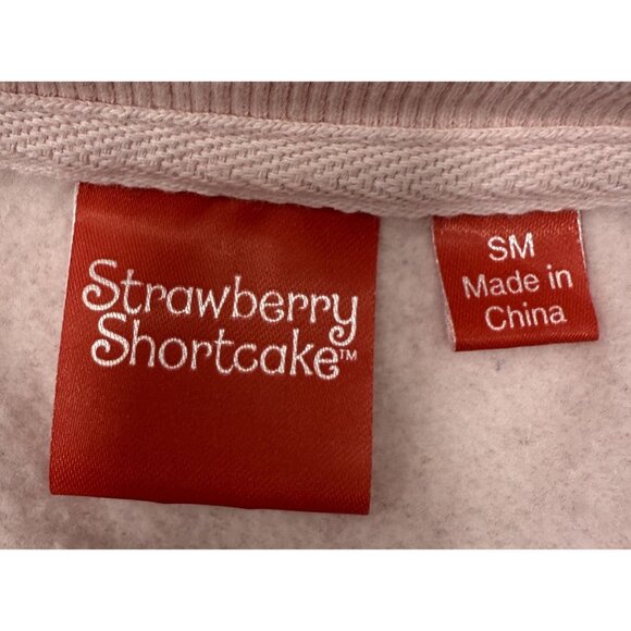 Strawberry Shortcake Womens Sweatshirt Size S Pink Crewneck Nostalgia - Picture 5 of 8
